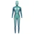 Beasty Suits Reptiloid Roleplay - kostim za ulogu reptiloida sa maskom (zeleni) - L/XL