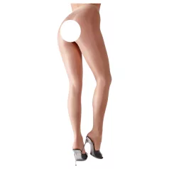 Cottelli - Svilenkaste seksi čarape (natur)