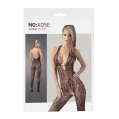   NO:XQSE - Čipkani kombinezon sa dekorativnim perlicama - L/XL