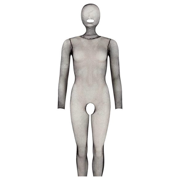 Mandy Mystery - Mrežasti kombinezon sa maskom - crna (S-L)