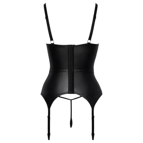 Abierta Fina - majica sa halterima za podizanje grudi (crna) - M