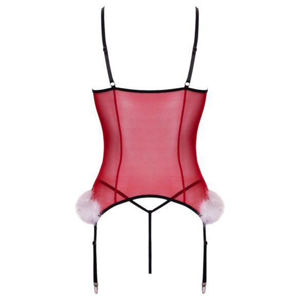 Cottelli - božićni donji veš set (crveni) - L/XL