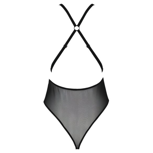 Passion Eco Zinnia - čipkasti bodi (crna)