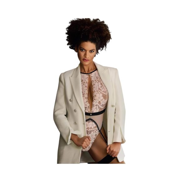 Opsesiv Lilines - roze bodi s halterima - L/XL