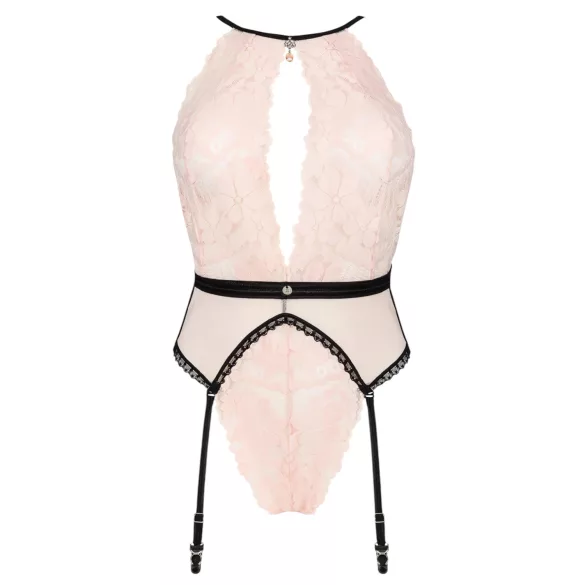 Opsesiv Lilines - roze bodi s halterima - L/XL