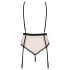 Opsesiv Lilines - roze bodi s halterima - L/XL