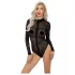 Noir - dugotrajni bodi s leopard printom (crna)
