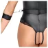 Cottelli Bondage - otvoreni body sa istaknutim grudima (crna) - M