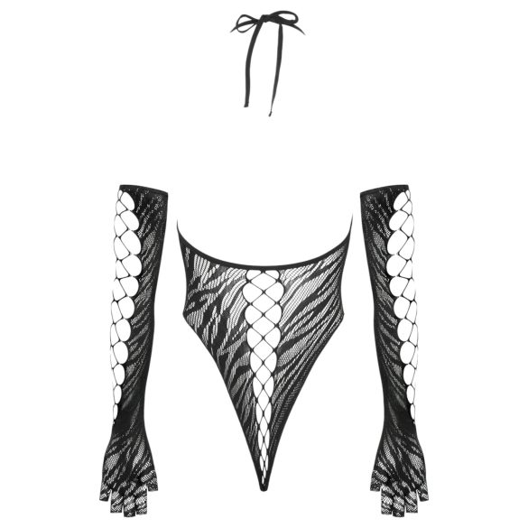 Cottelli - telo sa rukavicama (crno) - S-L