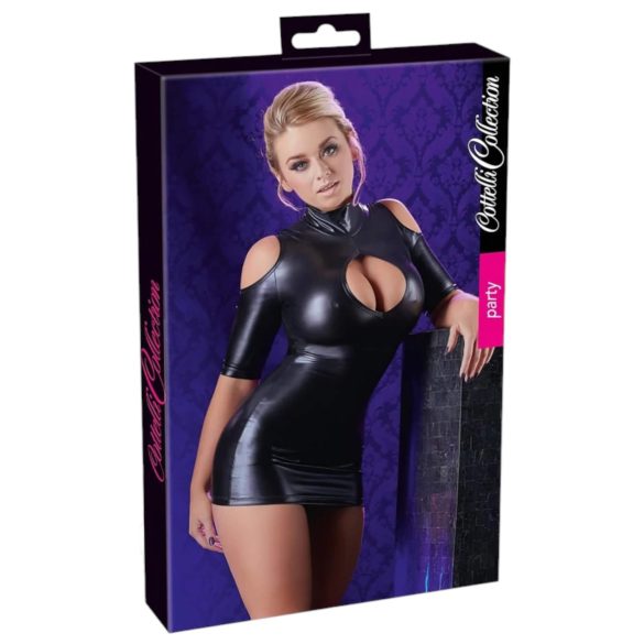 Cottelli - haljina sa izrezanim ramenima (crna) - M