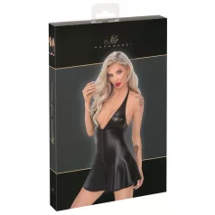 Noir - mini haljina sa printom zmijske kože (crna)