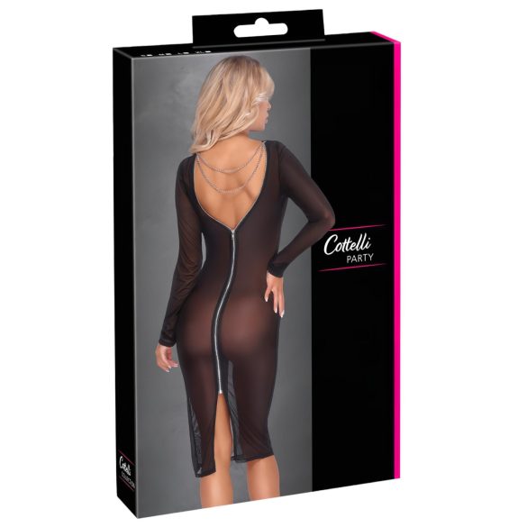 Cottelli Party - Providna haljina sa rajsferšlusom (crna) - L