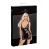 Noir - mini haljina s prozirnim stranicama (crna) - L