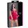 Cottelli Plus Size - čipkasta lepršava babydoll haljina (crvena) - 2XL