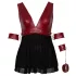 Cottelli Bondage Plus Size - crveni babydol