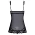 Poljubiva - otvoreni babydoll (crni)
