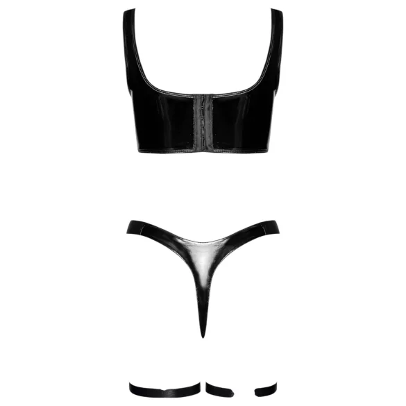 Black Level - Lakirani Set Odeće (Crna) - M