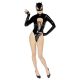 Crna Velvet - Batwoman telo crno telo s dugim rukavima - M