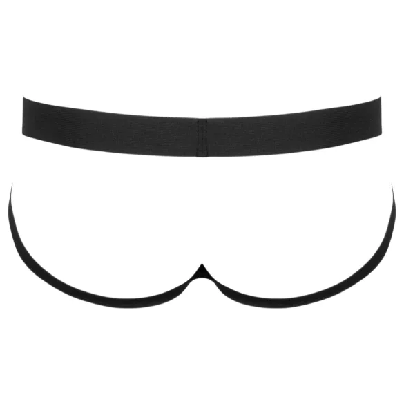 Black Level – muški jockstrap sa rajsferšlusom (crni) - M