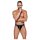 Black Level – muški jockstrap sa rajsferšlusom (crni) - L