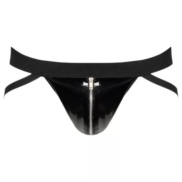Black Level – muški jockstrap sa rajsferšlusom (crni) - L