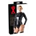 LATEX - ženski bodi sa dugim rukavima (crna)
