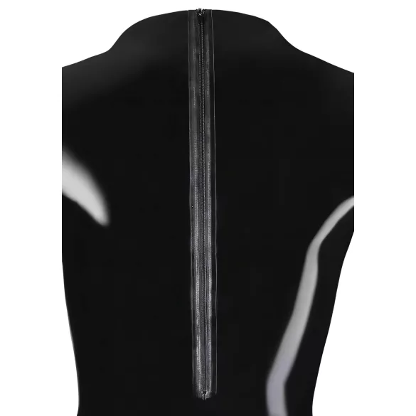 Late X ženski bodi s dugim rukavima (crni) - 2XL