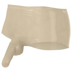 LATEX - bokserice + penis navlaka (prirodna)