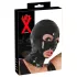 Latex sisaljka maska (crna)
