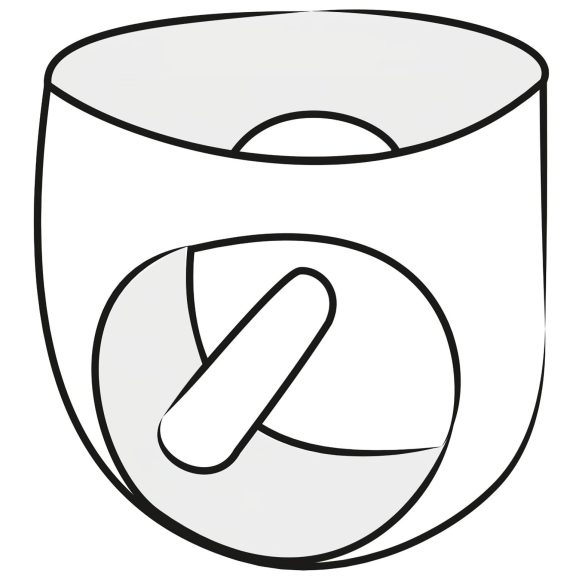 LATEX - muške gaće sa unutrašnjim analnim dildom za penis (crne) - XL