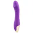 Mrow Real Lover - punjivi, vodootporni realistični vibrator (ljubičasti)