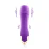 Mrow Real Lover - punjivi, vodootporni realistični vibrator (ljubičasti)