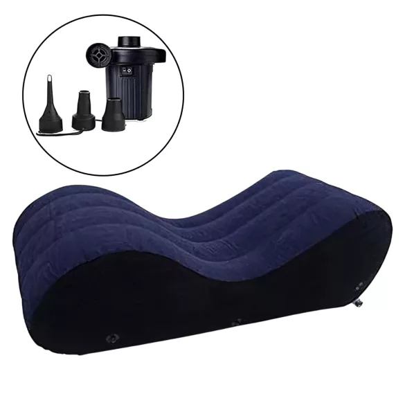 Desirel Magic Pillow - Dušek za seks na naduvavanje - veliki (plavi)