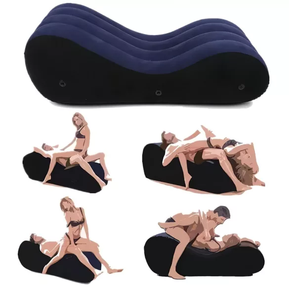Desirel Magic Pillow - Dušek za seks na naduvavanje - veliki (plavi)