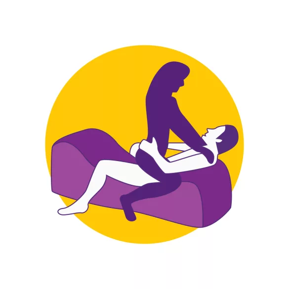 Desirel Magic Pillow - Dušek za seks na naduvavanje - veliki (plavi)