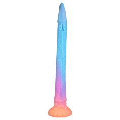   OgazR XXL Jegulja - fosforescentni analni dildo - 47 cm (roze)