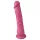 OgazR Optimus - realistični dildo sa vakuumom - 22 cm (pink)