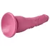 OgazR Optimus - realistični dildo sa vakuumom - 22 cm (pink)