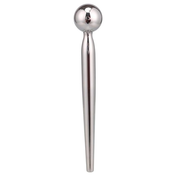 FukR - metalna, kuglasta dilator - 8cm (srebrna)