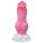 Animalorny Buldog - dildo za pseći penis - 17cm (ružičasta)
