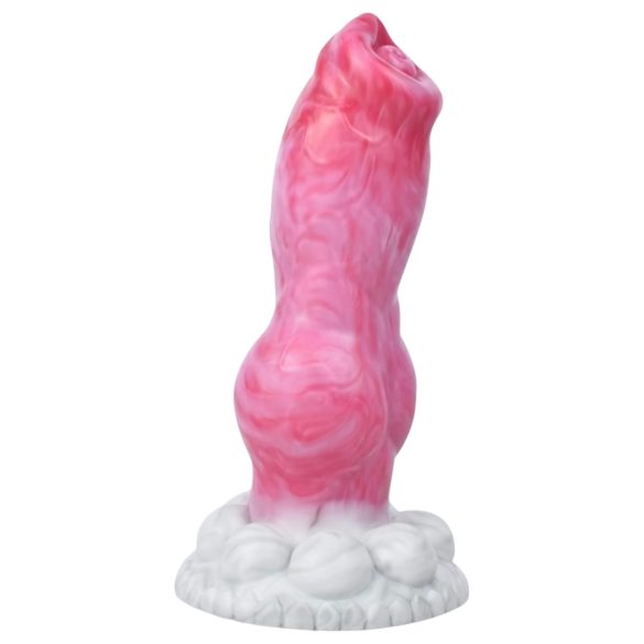 Animalorny Buldog - dildo za pseći penis - 17cm (ružičasta)
