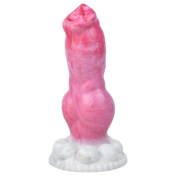Animalorny Buldog - dildo za pseći penis - 17cm (ružičasta)