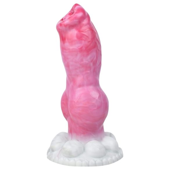 Animalorny Buldog - dildo za pseći penis - 17cm (ružičasta)