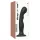 Strap-on-me P&G L - zakrivljeni dildo sa vakuumskim stopalom (crni)