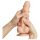 Strap-on-me M - dvoslojni dildo sa vakuumskom bazom (prirodna boja)