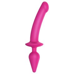 Strap-on-me Swith Polurealističan XXL - 2u1 dildo (roze)