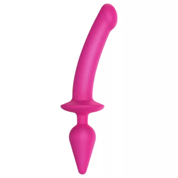 Strap-on-me Swith Polurealističan XXL - 2u1 dildo (roze)