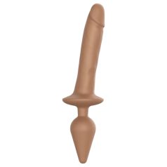 Strap-on-me Swith Realistic L - 2u1 silikonski dildo (natur)