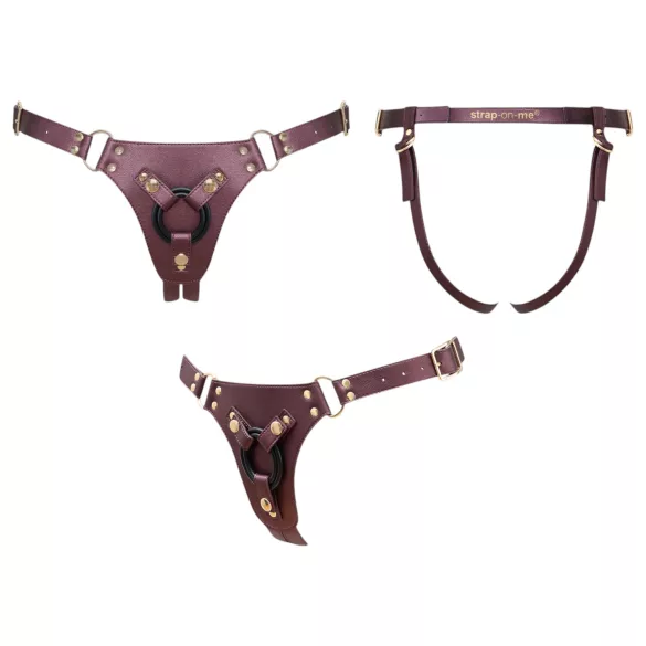 Strap-on-me - donji deo za zakopčavanje dilda - XS-XXL (braon)