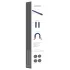 Strap-on-me - dupli dildo (metalno plava)